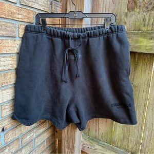 Essentials Fear of God Men's Black Casual Shorts
